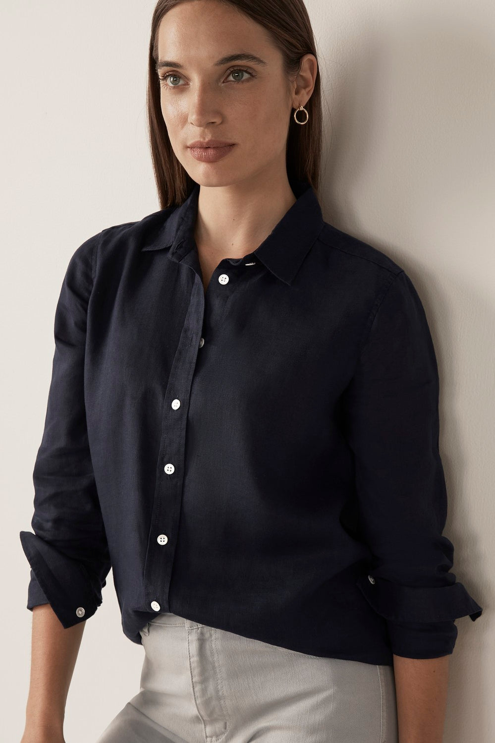 Linen Fitted Shirt