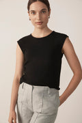 Organic Cotton Boat Neck T-Shirt