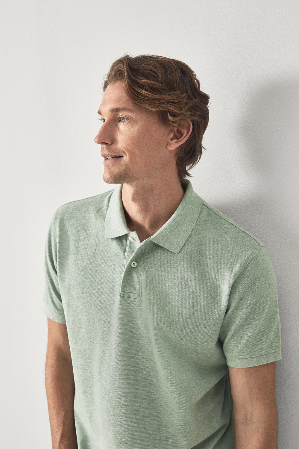 Cotton Pique Marle Polo