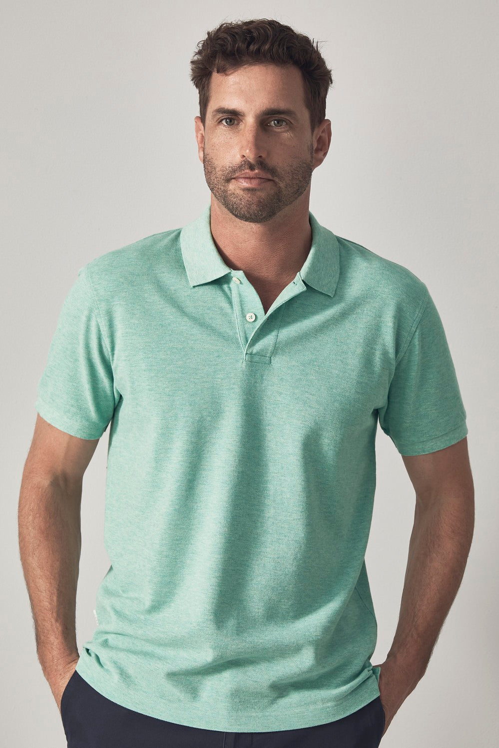 Cotton Pique Marle Polo
