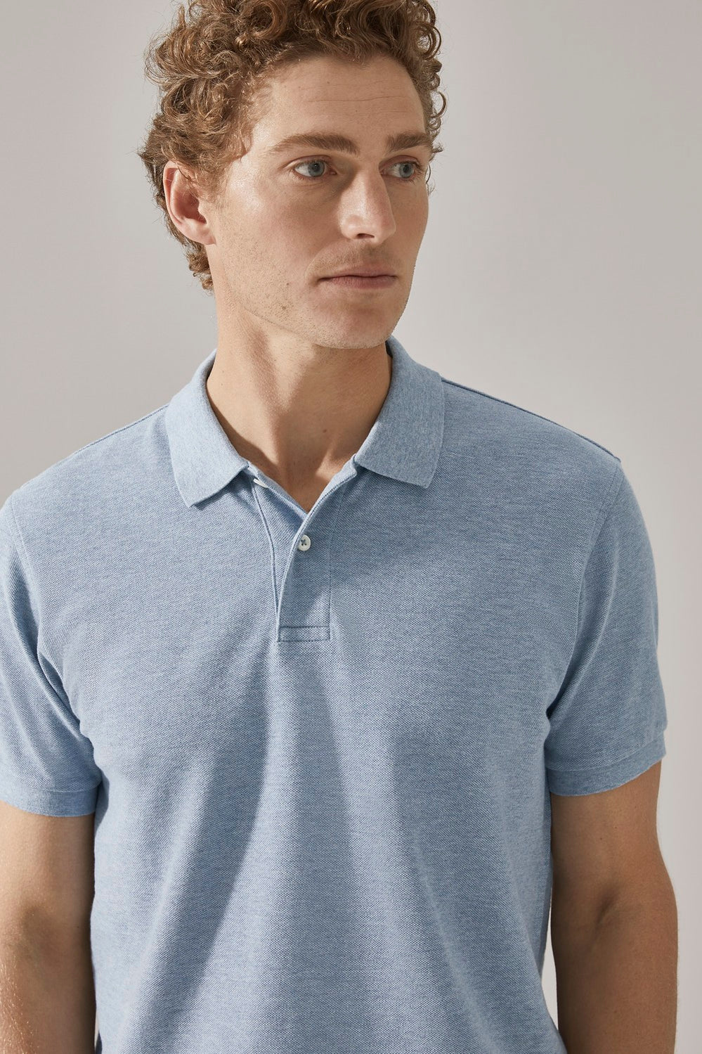 Cotton Pique Marle Polo