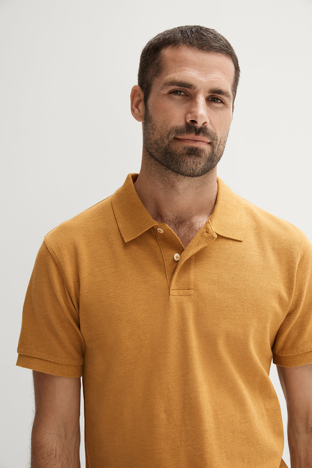 Cotton Pique Marle Polo
