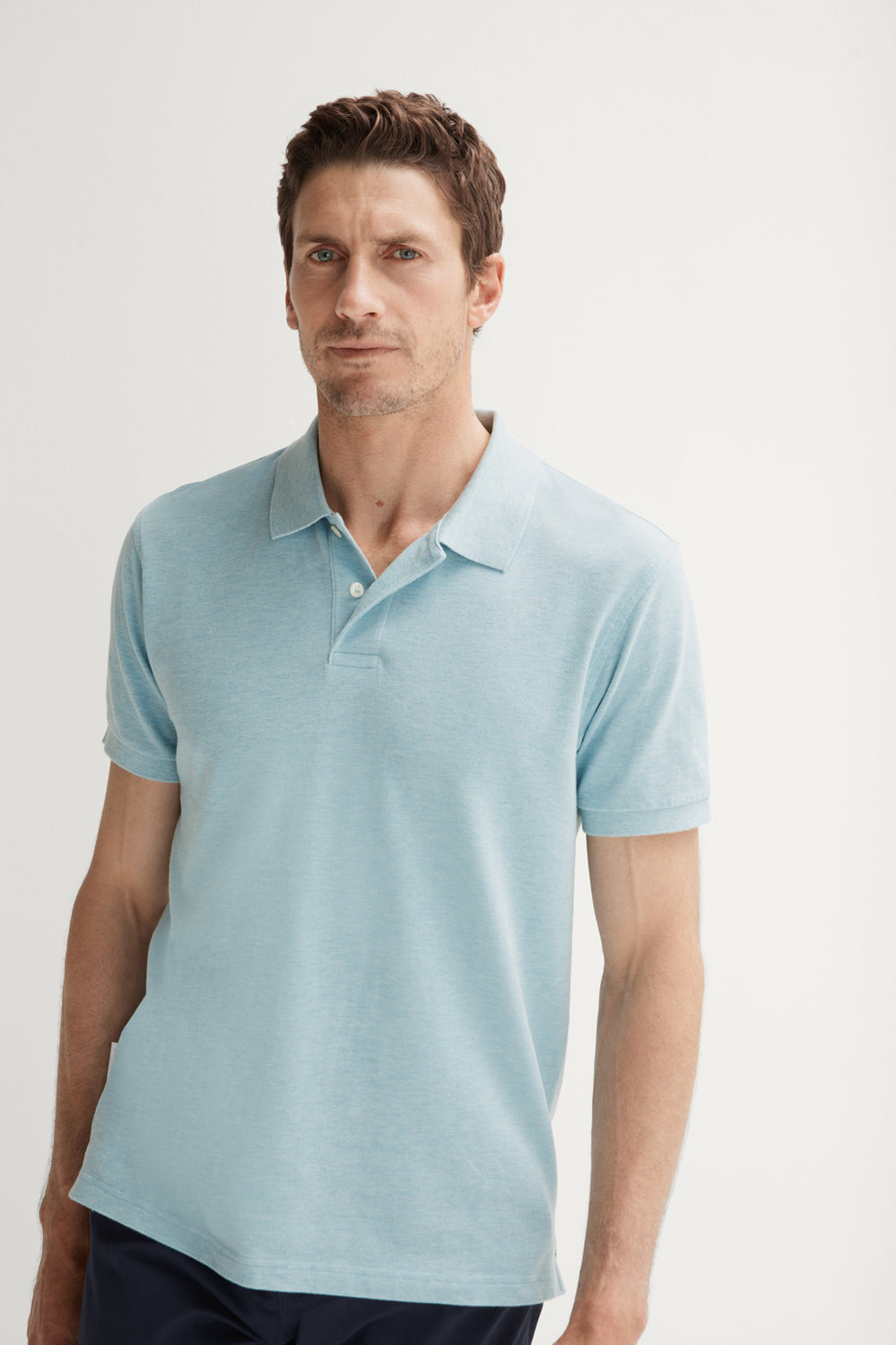 Cotton Pique Marle Polo