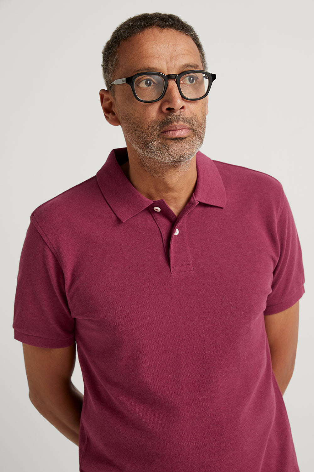 Cotton Pique Marle Polo
