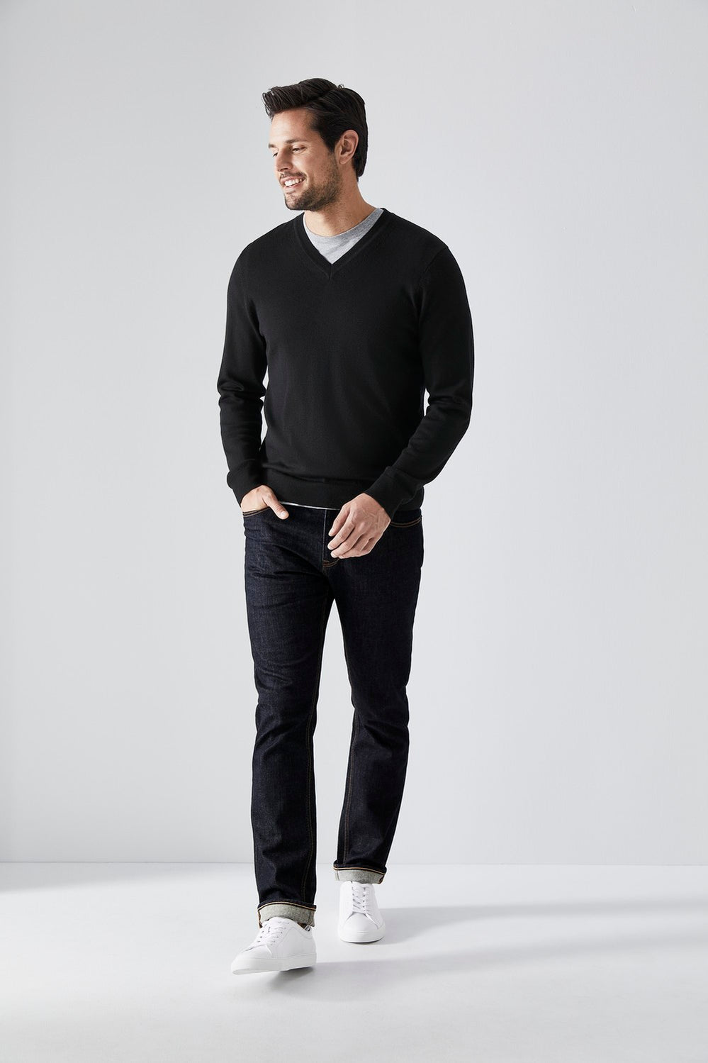 Classic Merino V Neck