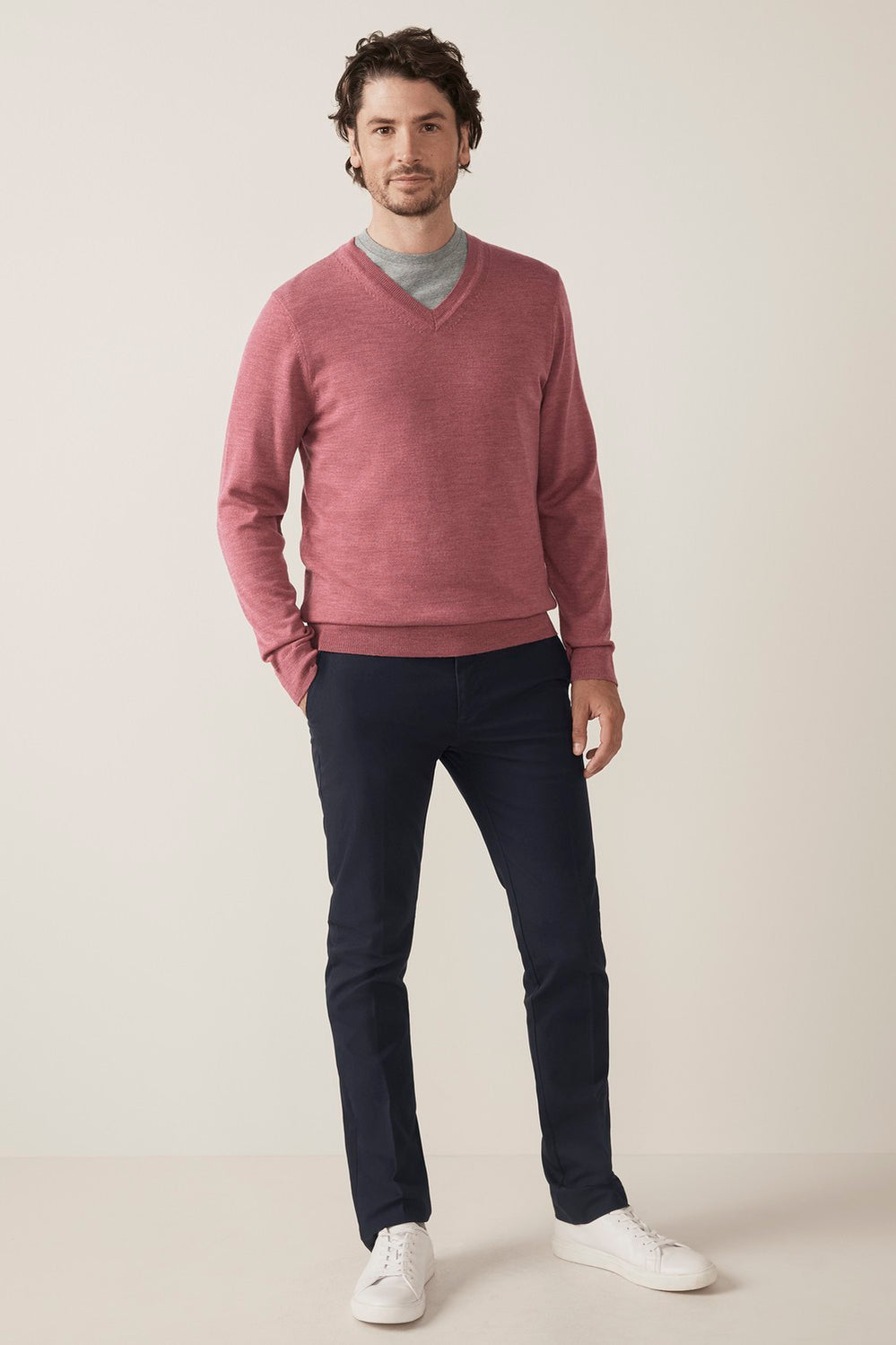 Classic Merino V Neck