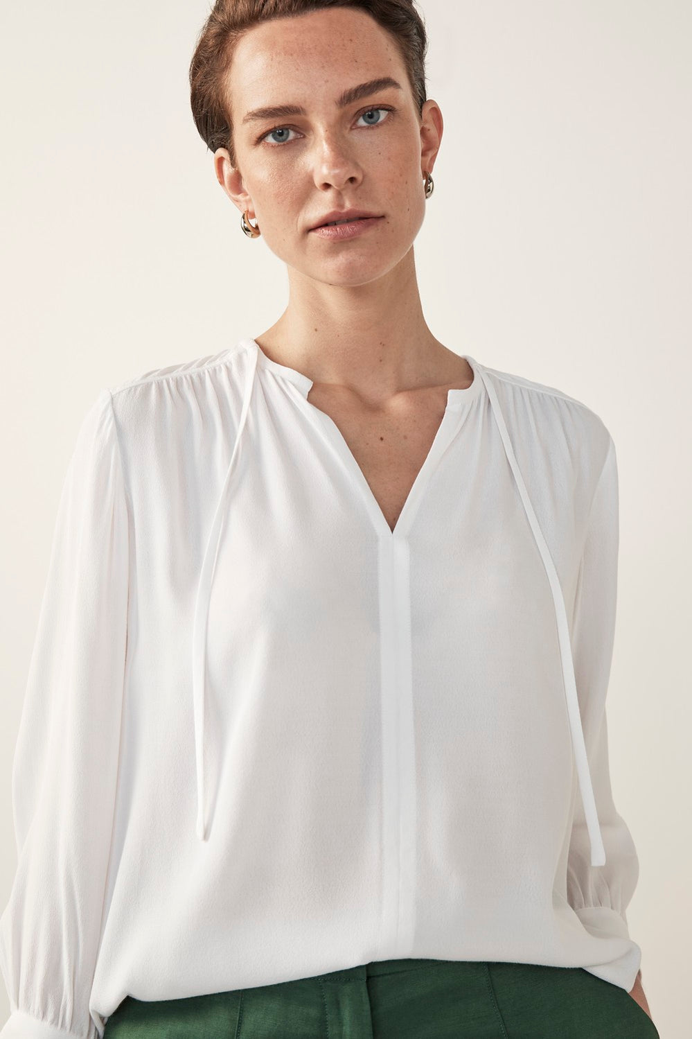 Drape Bohemian Blouse