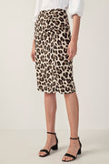 Ocelot Ruched Front Skirt
