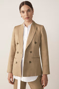 Mock Double Breasted Blazer