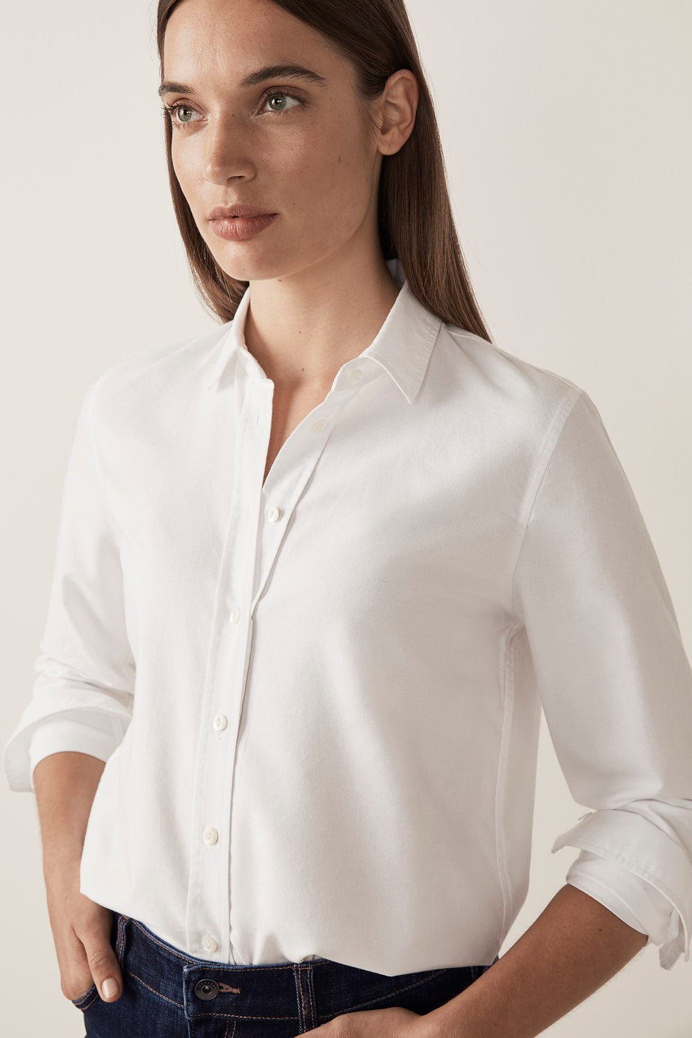 Cotton Oxford Shirt