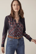 Moroccan Paisley Blouse