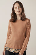 Merino Spliced Knit