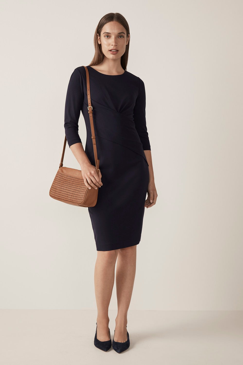 Ponte Bodycon Dress