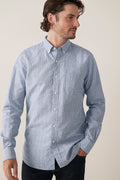 Slub Windowpane Shirt