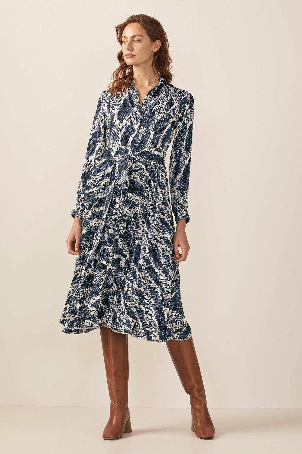 Abstract Snake Dress
