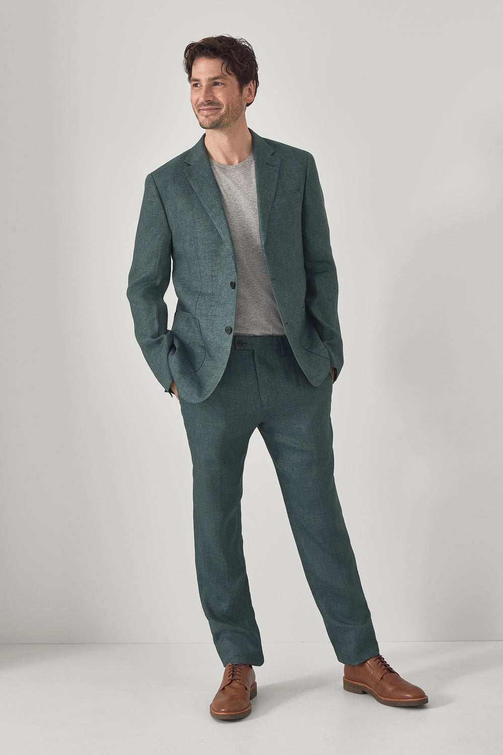 Regular Delave Irish Linen Jacket
