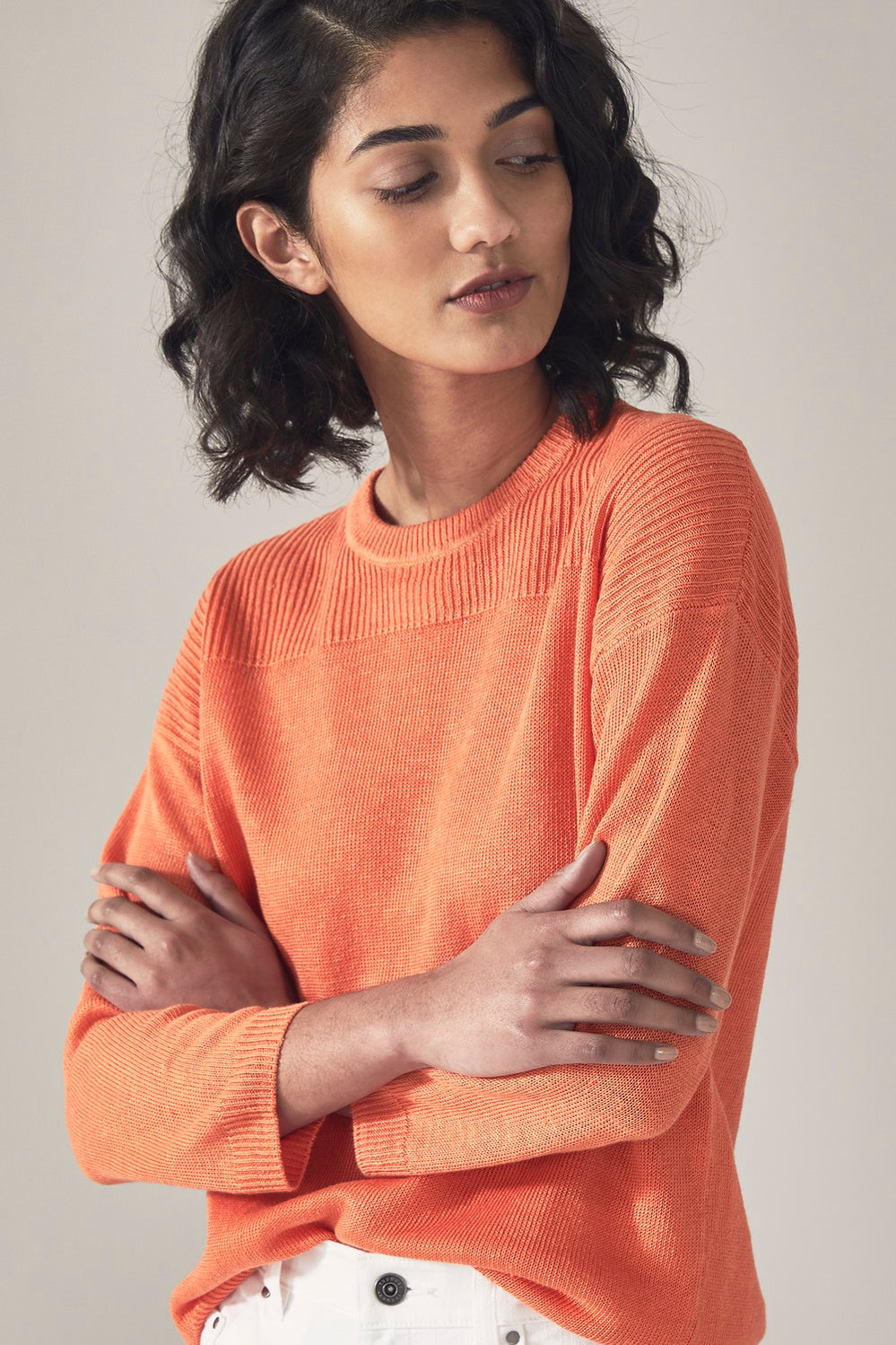 Linen Relaxed Knit