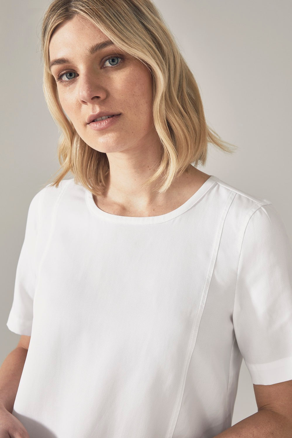 Lyocell Woven T-Shirt