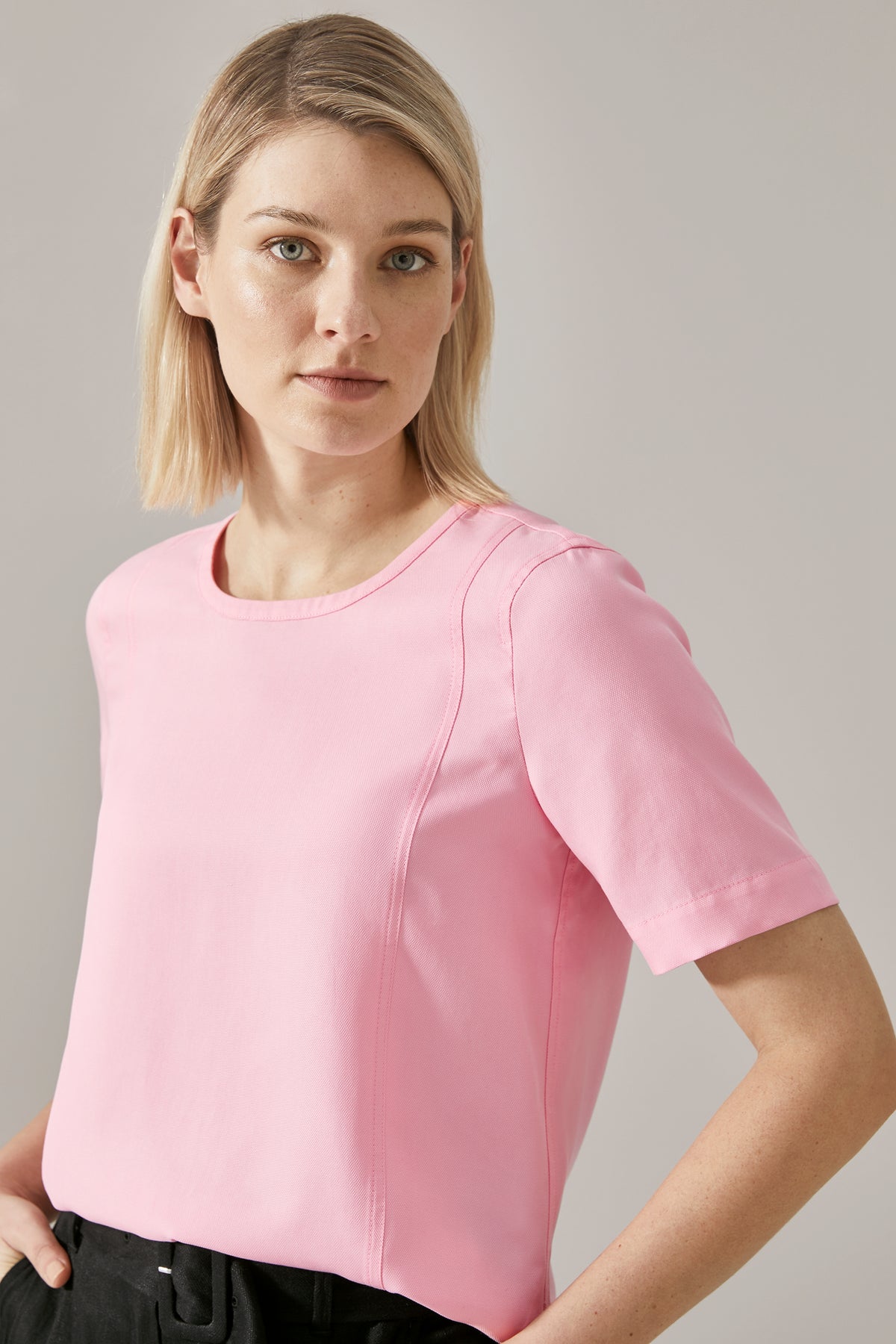 Lyocell Woven T-Shirt