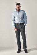 Tailored Micro Basketweave Shirt