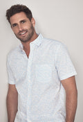 Condensed Leaf Short Sleeve Shirt