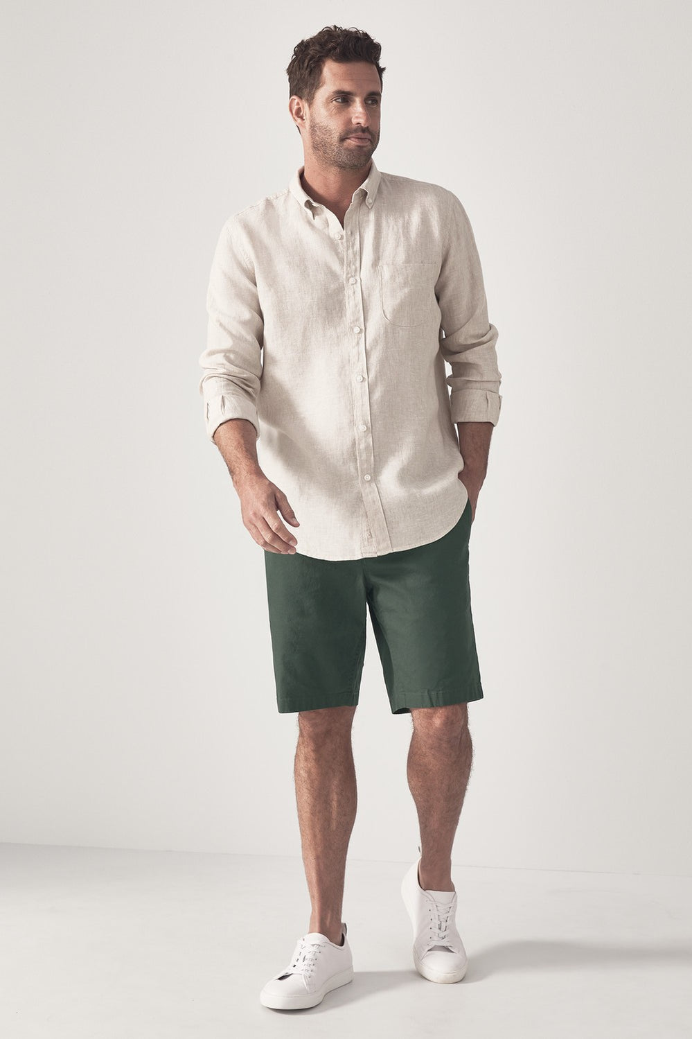 Longline Cotton Short