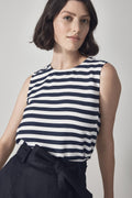 Stripe Shell Top
