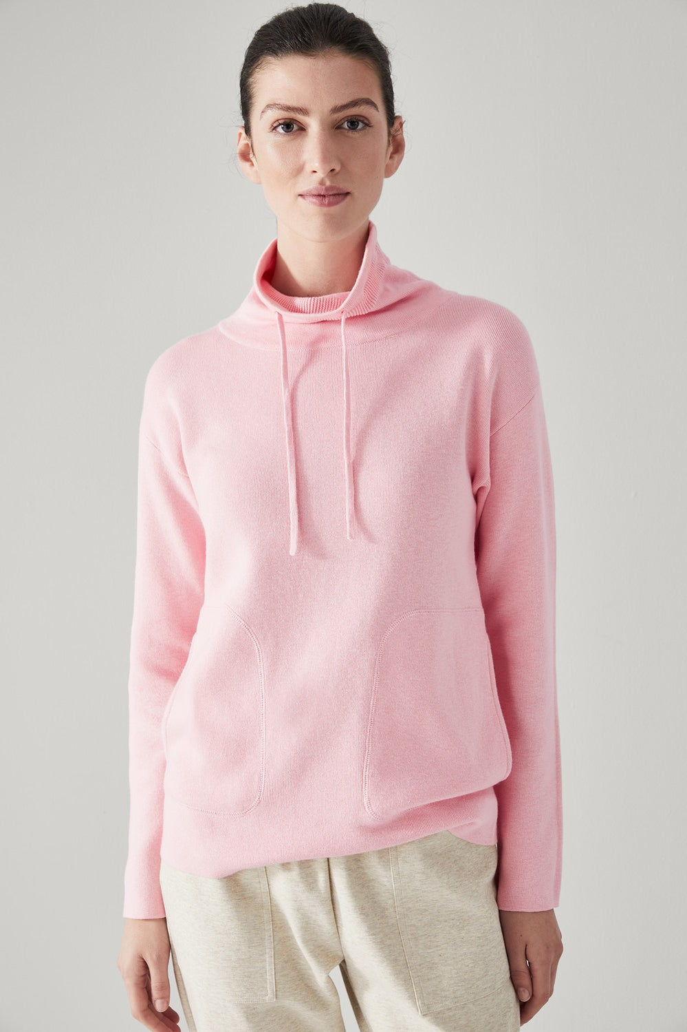 Double Knit Sporty Rollneck