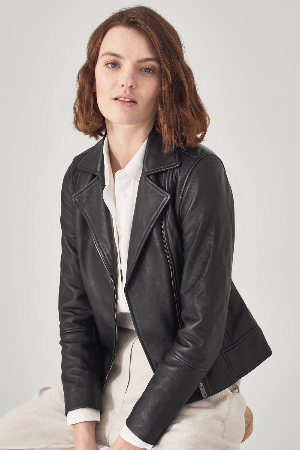 Leather Biker Jacket