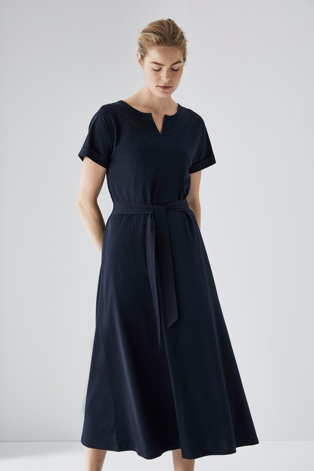 Cotton Interlock Dress