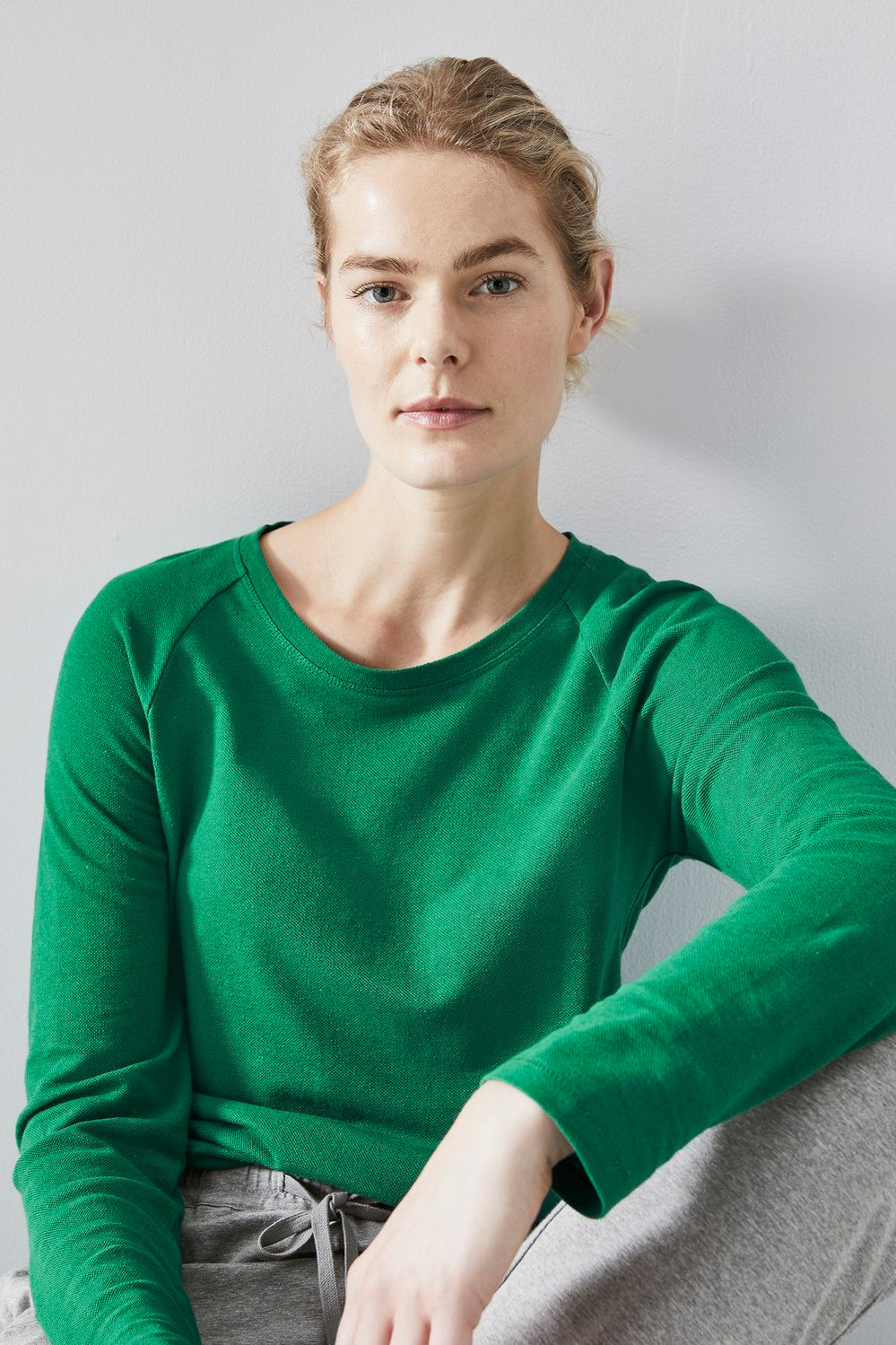 Linen Cotton Pique T-Shirt