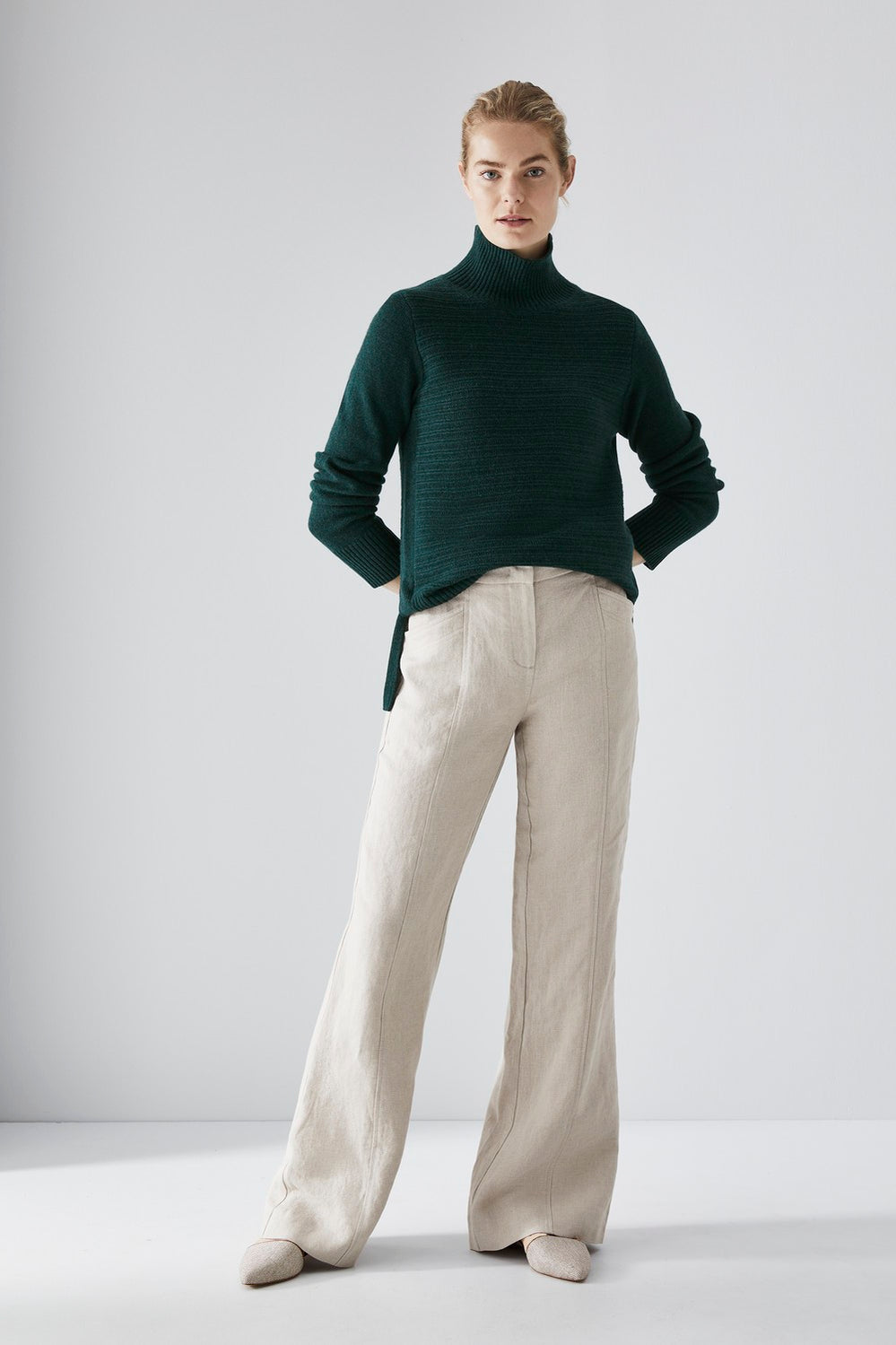 Merino Cashmere Rollneck
