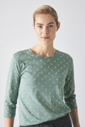 Pima Cotton Mini Paisley T-Shirt