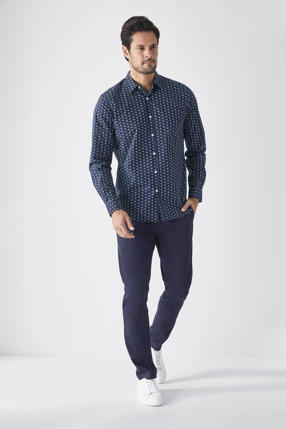 Foulard Print Shirt