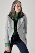 Wool Blend Peacoat