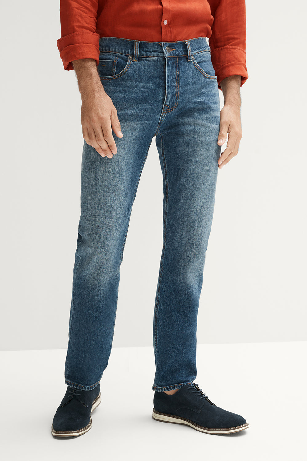 Slim Light Wash Jean