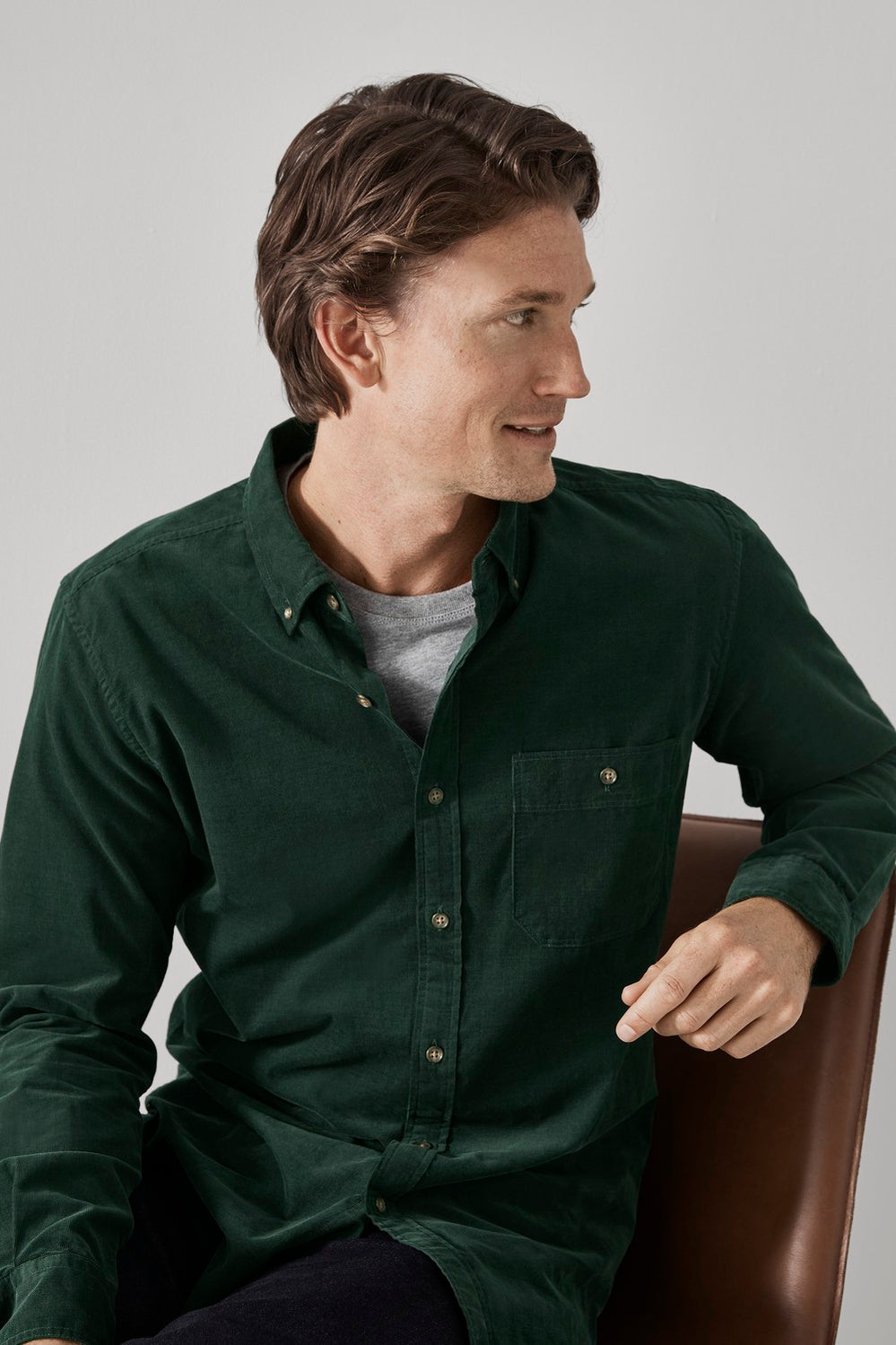 Fine Wale Corduroy Shirt