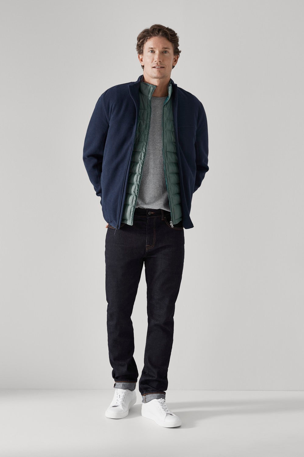 Technical Sherpa Lined Zip Through