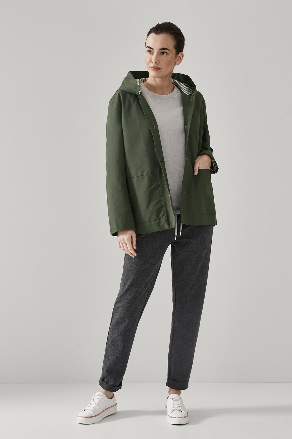 Relaxed Hooded Anorak