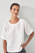 Linen Woven Top