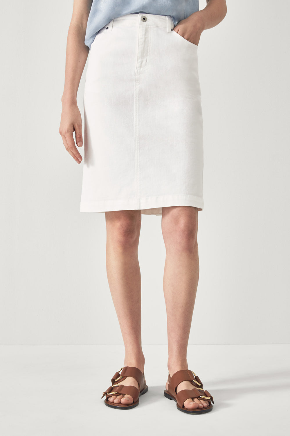 Classic Denim Skirt