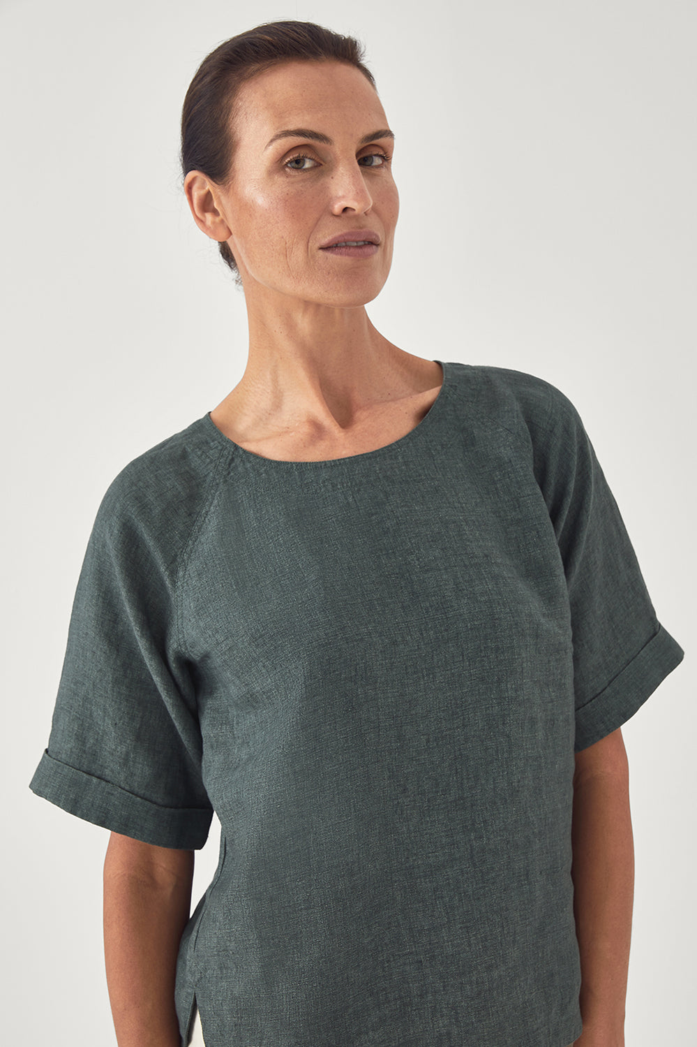 Linen Delave Top