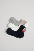 Leah No Show Sock 3 Pack