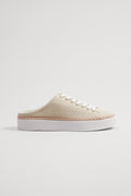 Gemma Linen Sneaker Slide