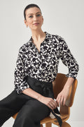 Silk Tangled Floral Shirt