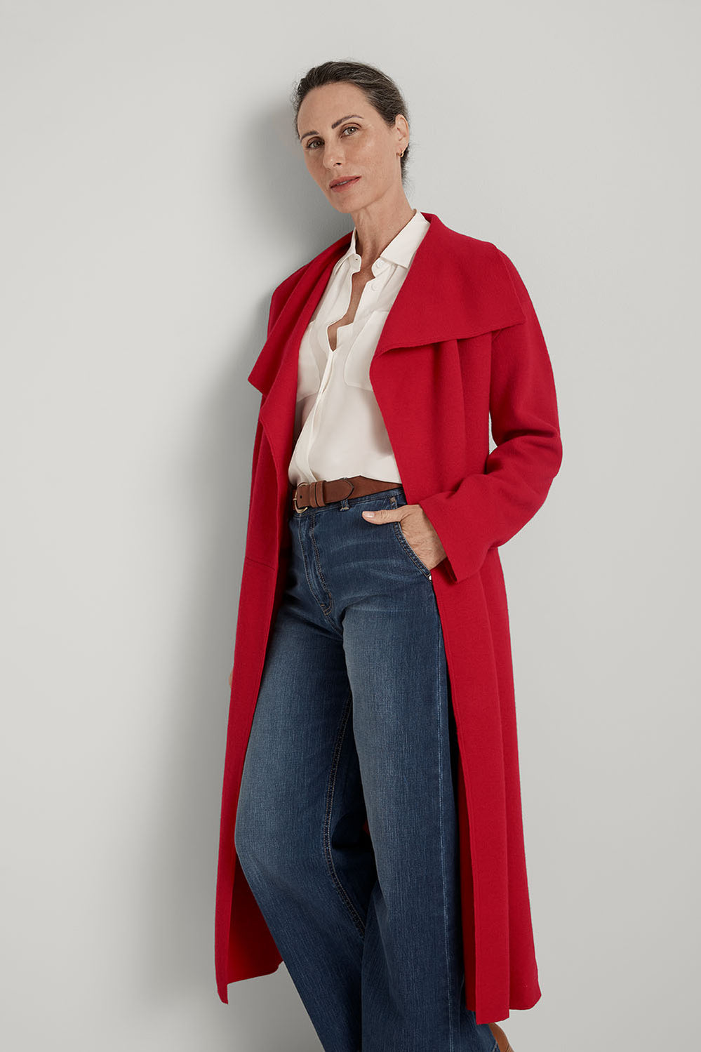 Double Knit Waterfall Cardigan