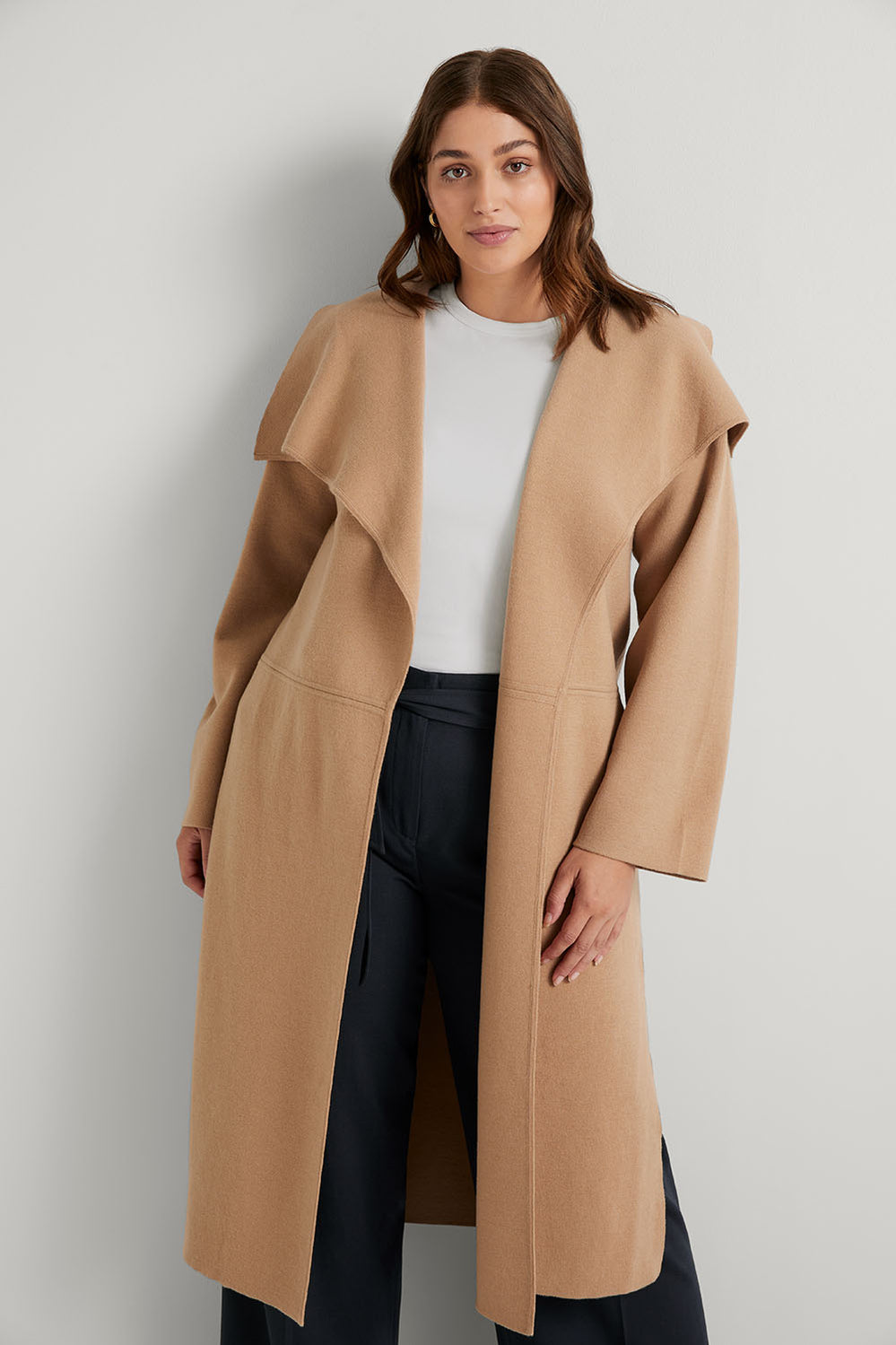 Double Knit Waterfall Cardigan