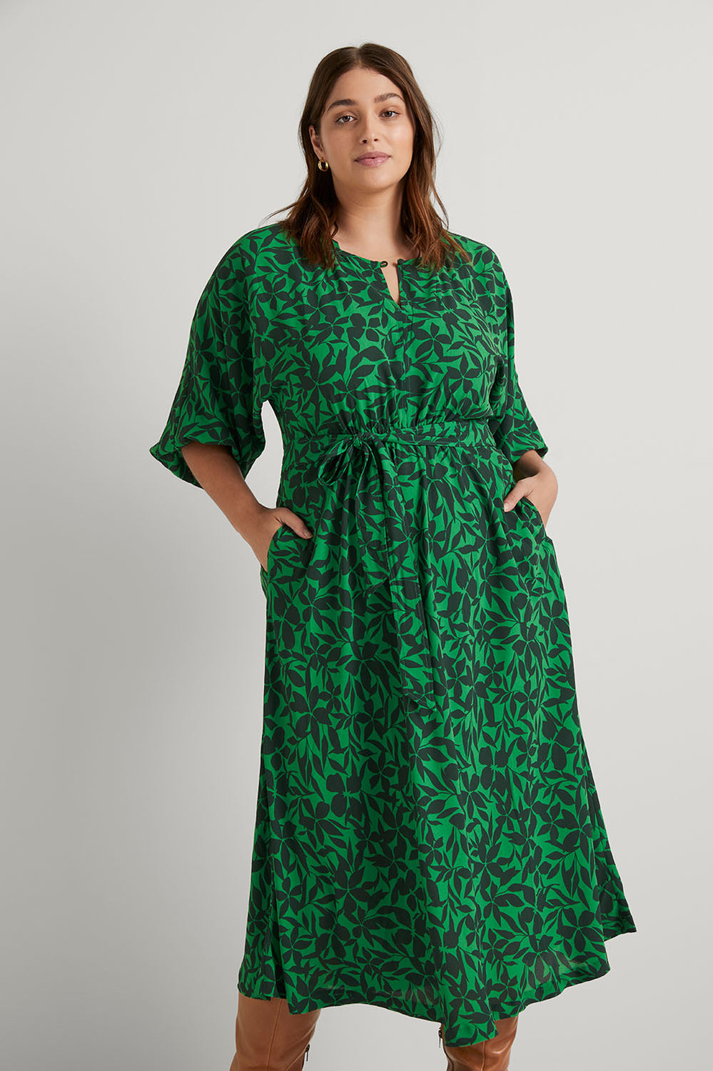 Forest Floral Dress