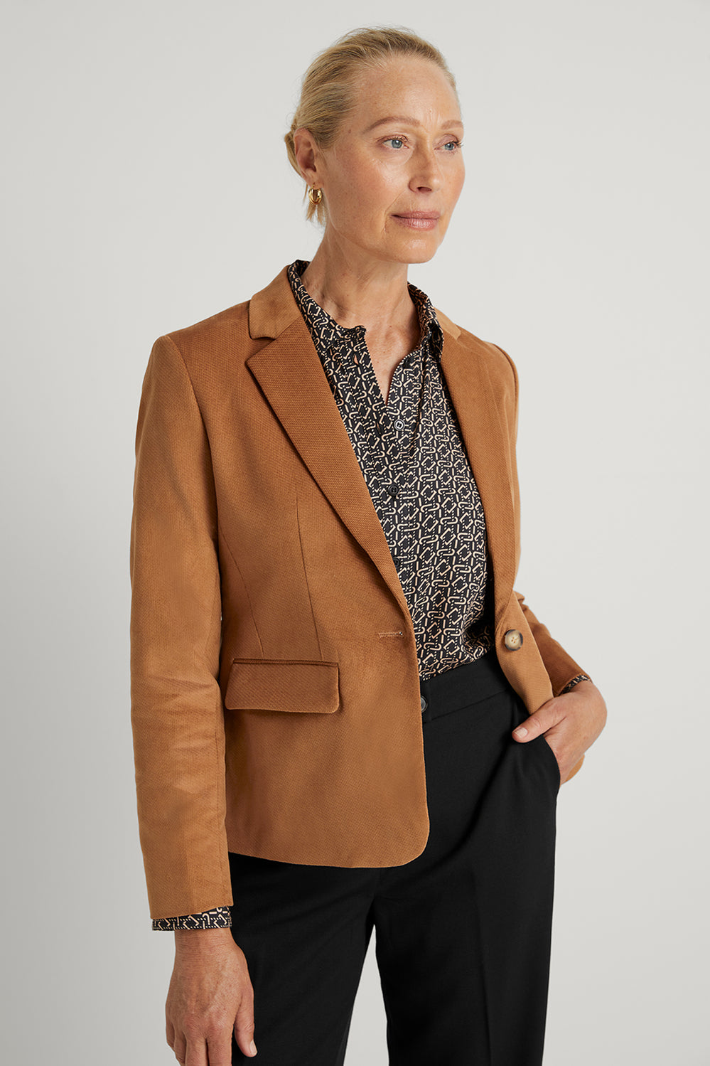 Cotton Cord Blazer