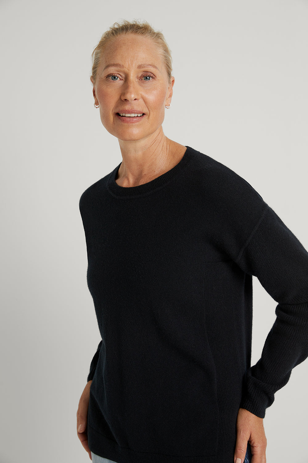 Merino Rib Detail Pullover